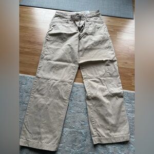 H&M Beige Cargo Utility Pants